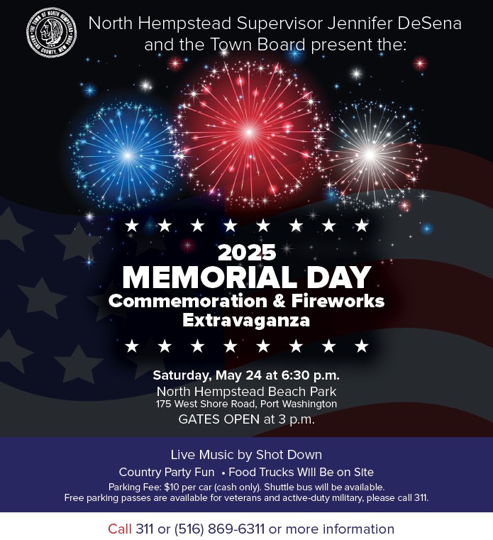Fireworks at North Hempstead Beach Park